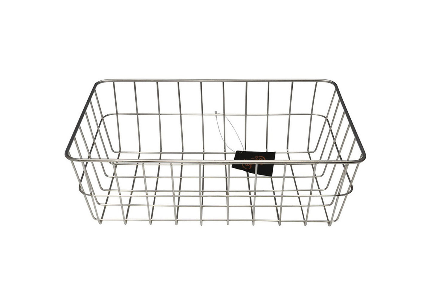 TANAKA Stainless Steel Bike Basket - Black