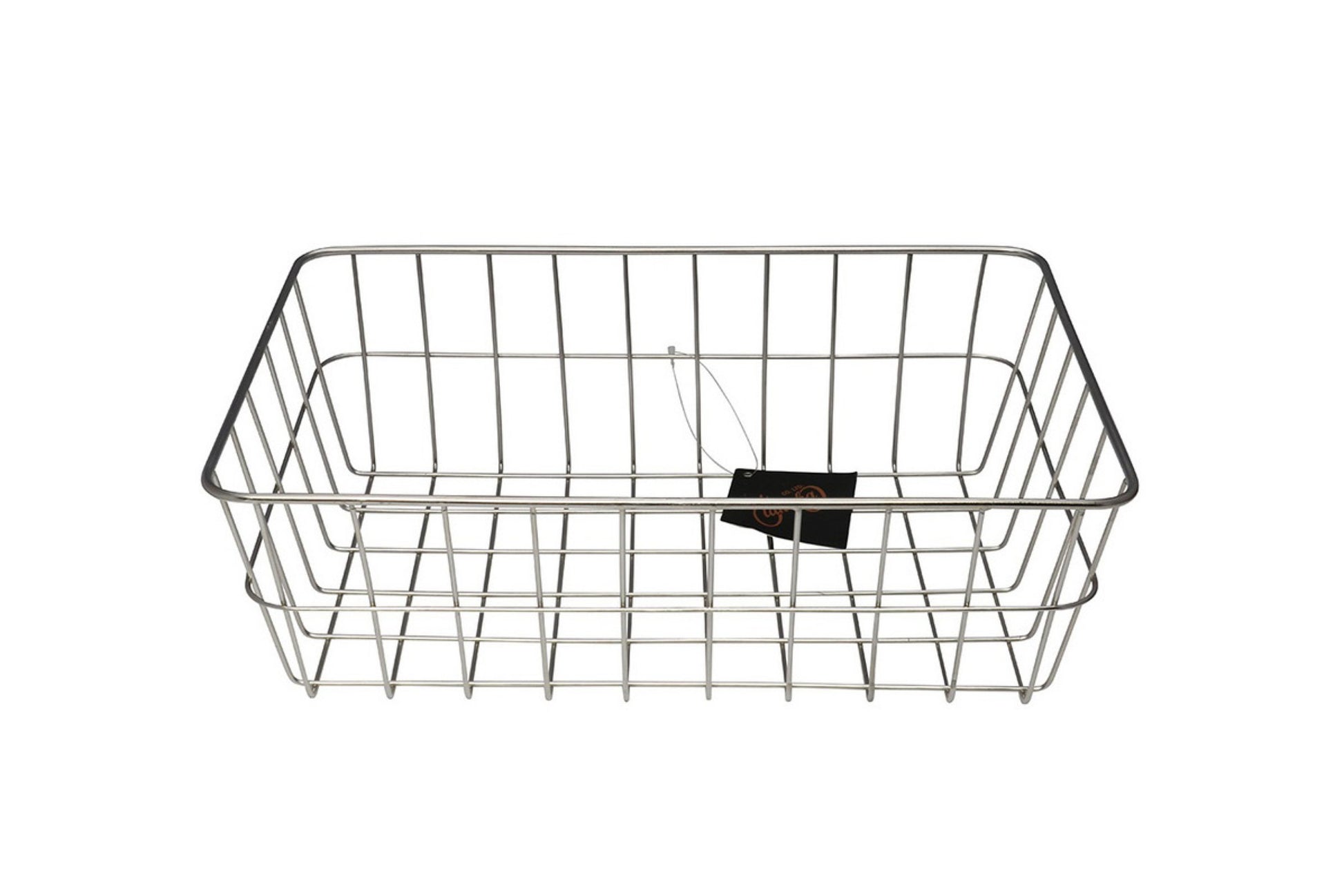 TANAKA Stainless Steel Bike Basket - Black