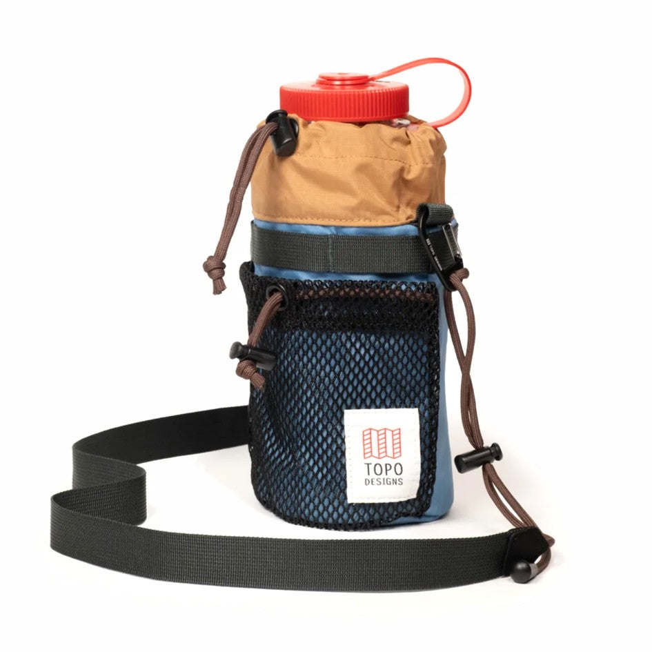 TOPO DESIGNS Mountain Hydro Sling - River Blue Brown Oak