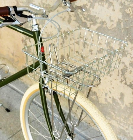 VELO ORANGE Constructeur Front Bike Rack - Polished Stainless Steel