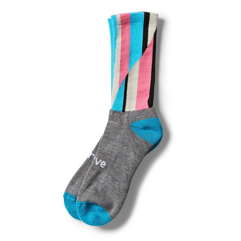 SWRVE x DION JOHNSON Merino Cycling Socks - Dazzle