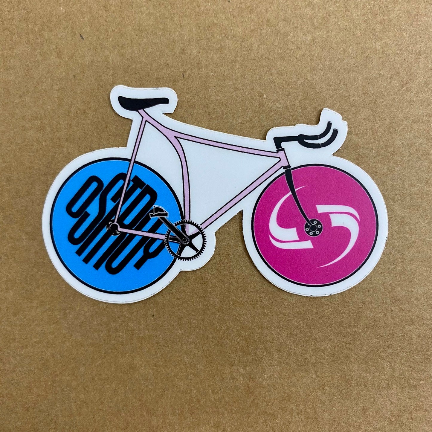 OSTROY Track Bike Sticker