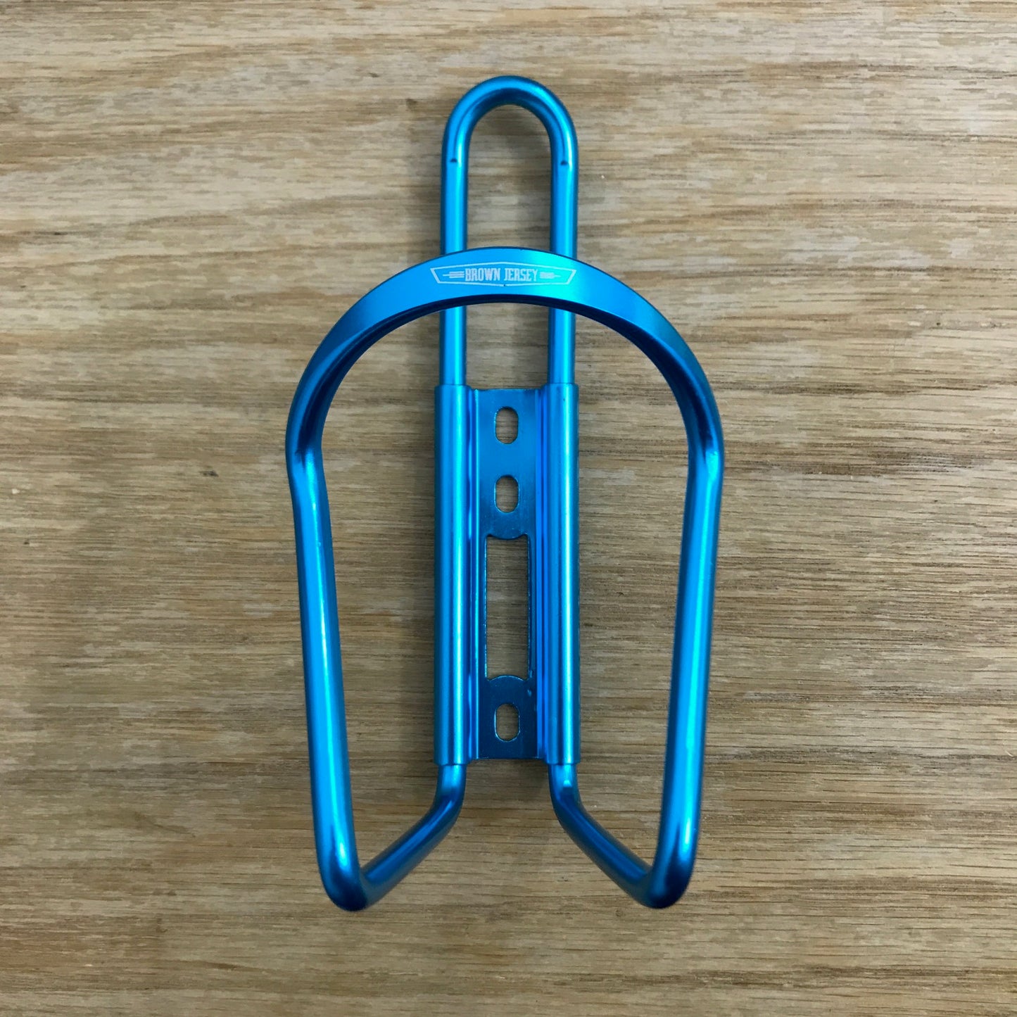 BROWN JERSEY - Bottle Cage - Blue