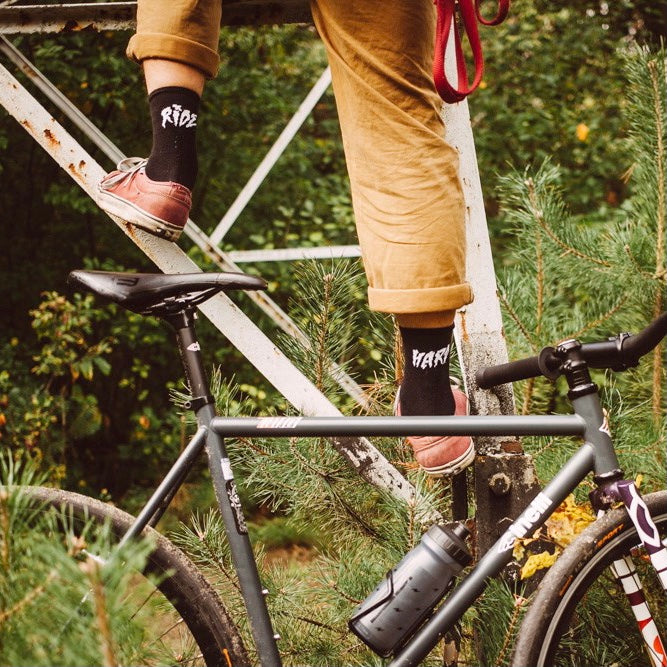 CHEESY SUPPLY Ride Hard Cycling Socks