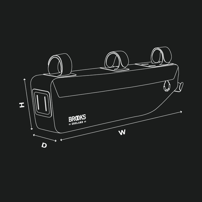 BROOKS ENGLAND Scape Bike Frame Bag