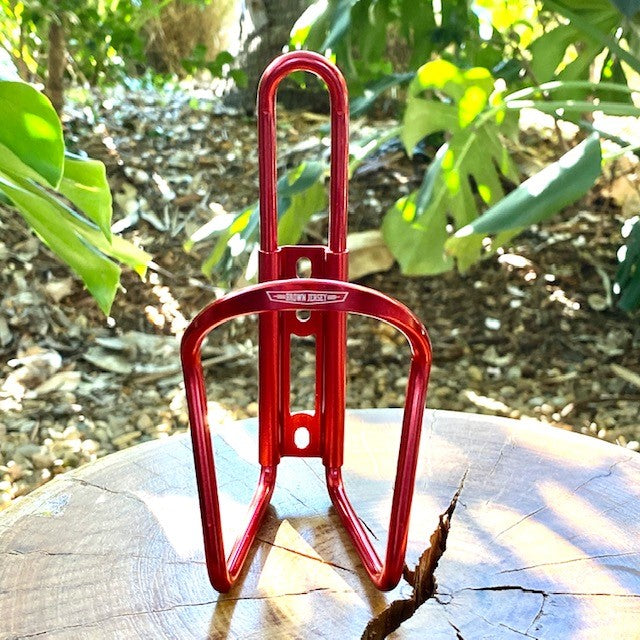Red Water Bottle Cage