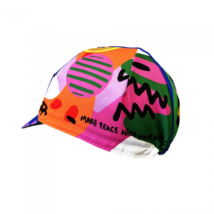CINELLI Tarsila Schubert 'Make Peace With Your Fears' Cycling Cap