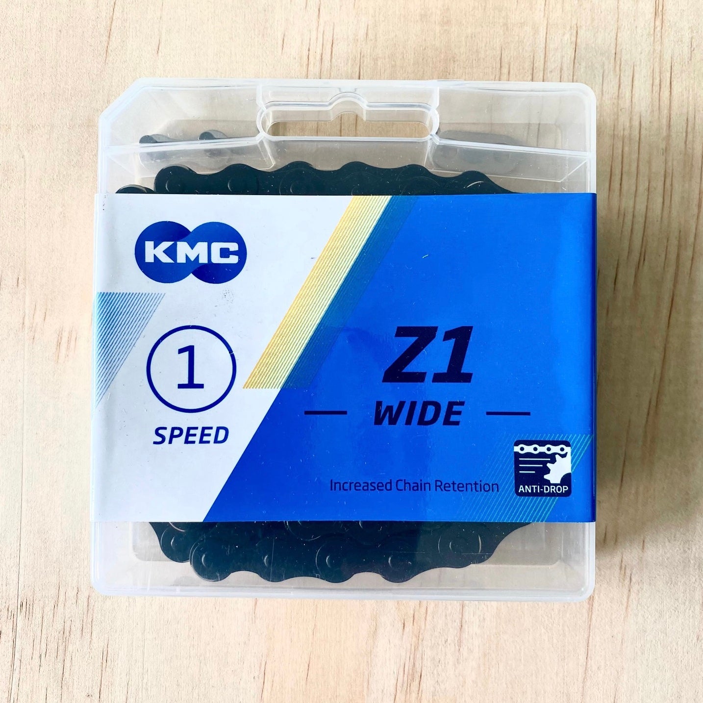KMC Z1 Wide Single Speed Chain - Black