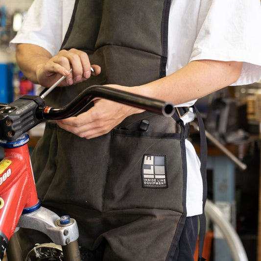 INSIDE LINE EQUIPMENT Workshop Apron - Black Cordura