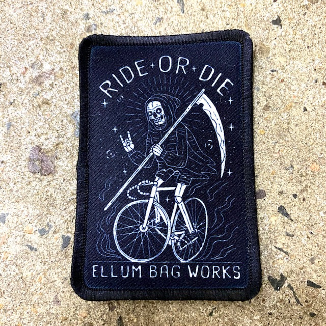 Ellum Bag Works Ride Or Die Patch
