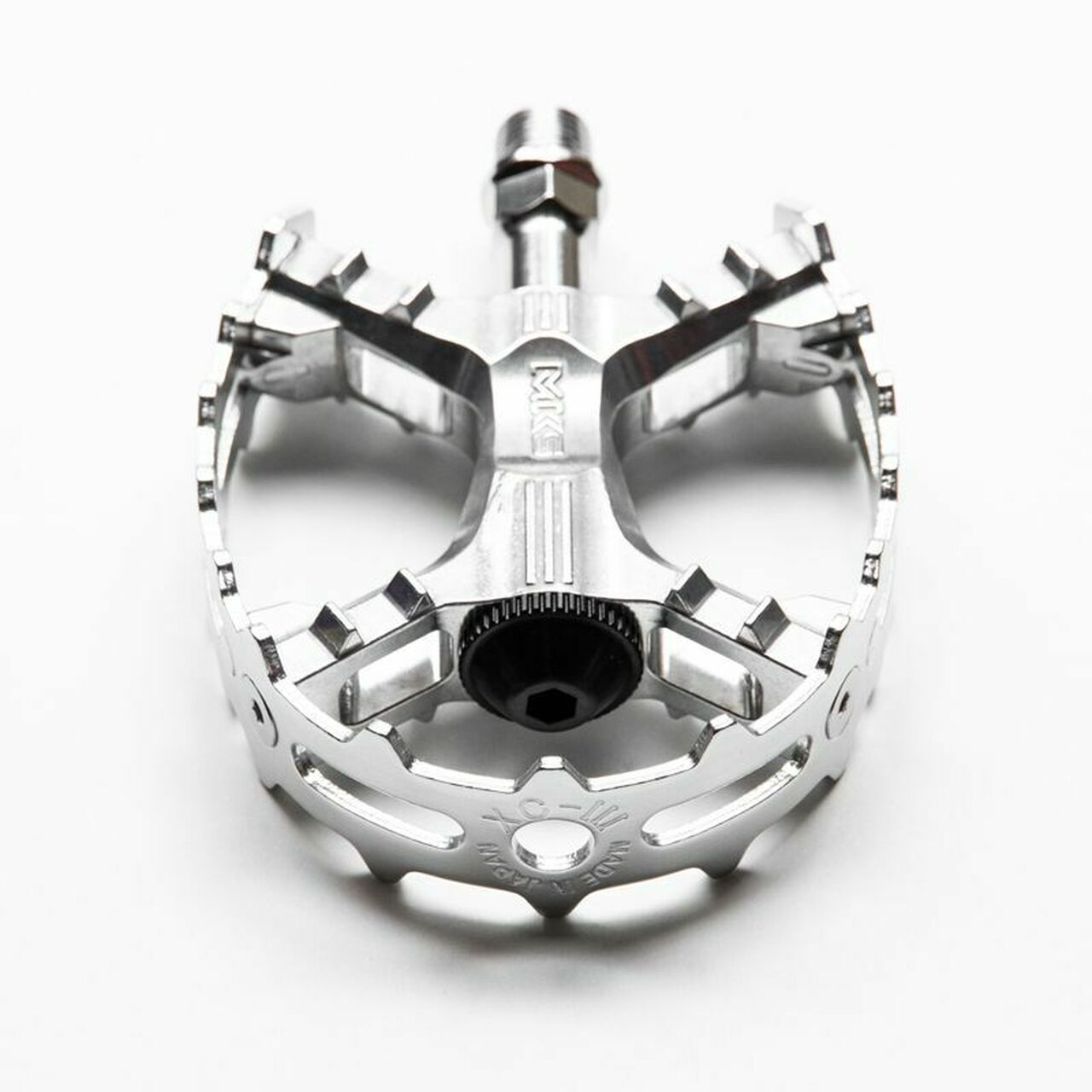 bear claw pedals MKS Bear Trap XC-III Silver Pedals
