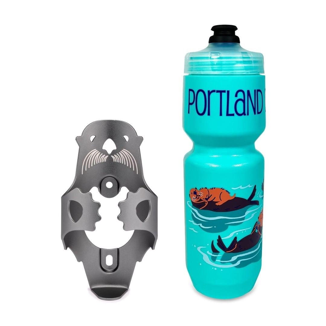 PDW otter bottle cage and drink bottle