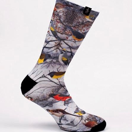 Pacific and Co Cycling Socks Birds of Paradise