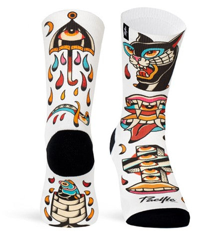 PACIFIC AND CO Cycling Socks - Flashy