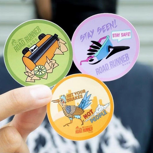 Road Runner Bags Stickers