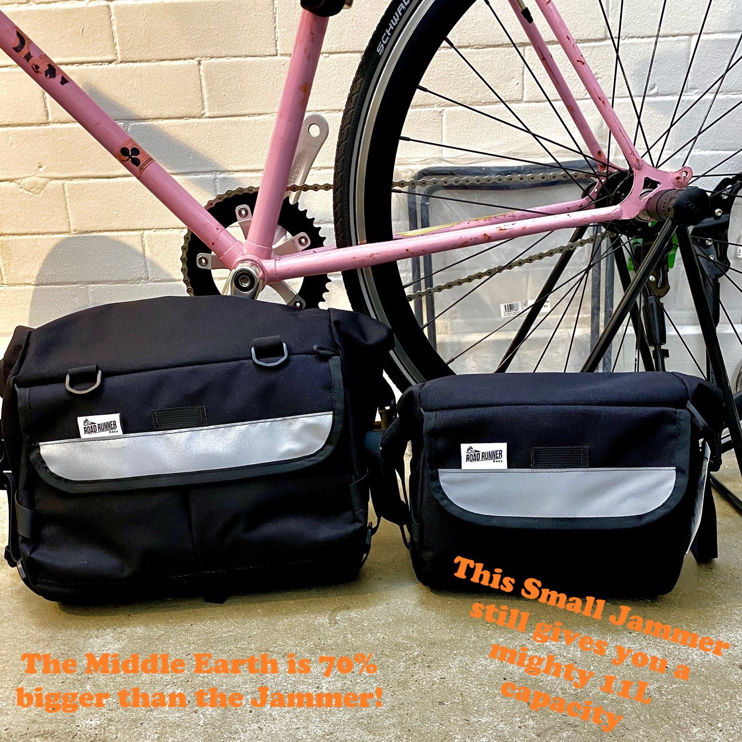 Road Runner bike packing bags