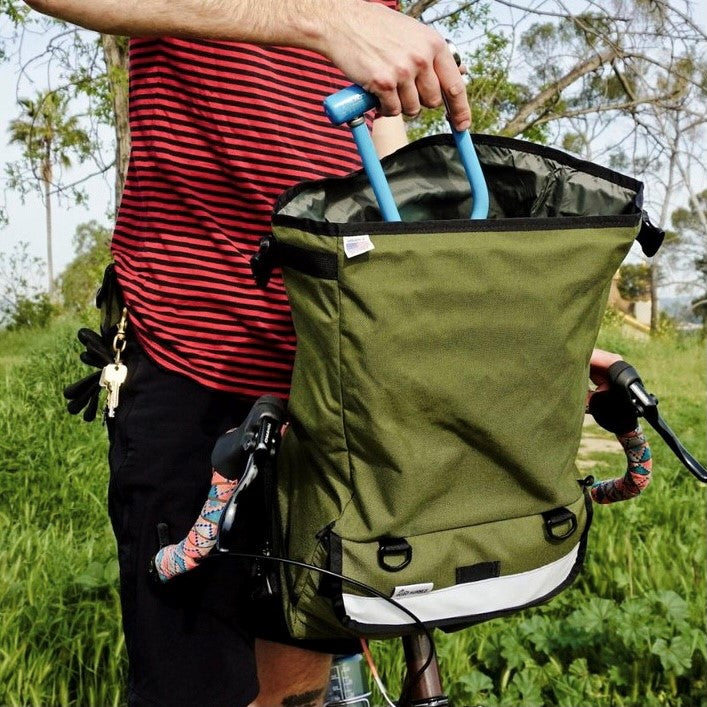 ROAD RUNNER Middle Earth Jammer Handlebar Bike Bag Olive FREE