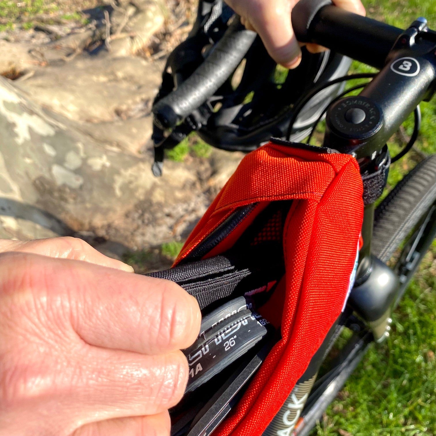 Ellum Bag Works Gas Tank Top Tube Bike Bag