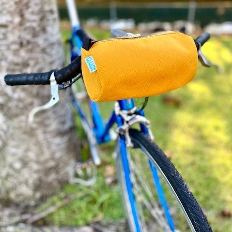 Ellum Bag Works Happy Hour Handlebar Bag Marigold Cordura