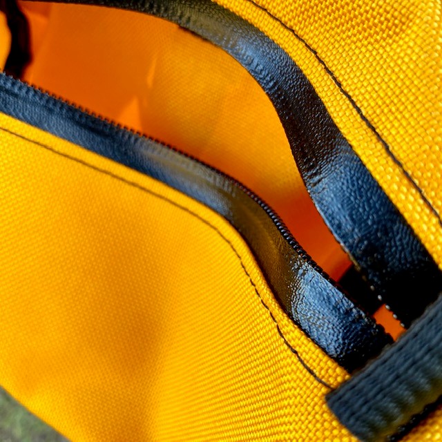 Ellum Bag Works Happy Hour Handlebar Bag Marigold Cordura