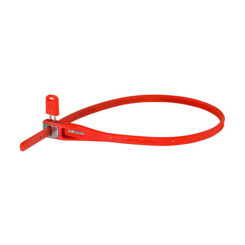 HIPLOK Z Lok Multi-Use Security Tie & Bike Lock Twin Pack - Red