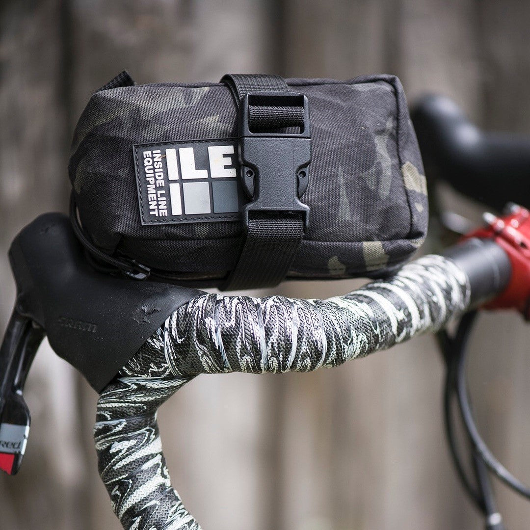 INSIDE LINE EQUIPMENT bike seat bag all mountain - Black Multicam XPAC