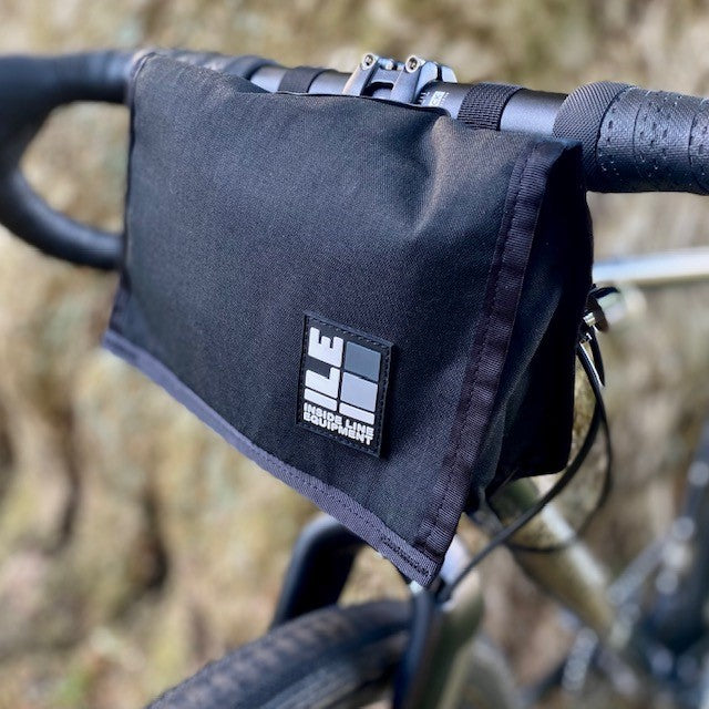 INSIDE LINE EQUIPMENT Aero Handlebar Bag - Black Cordura