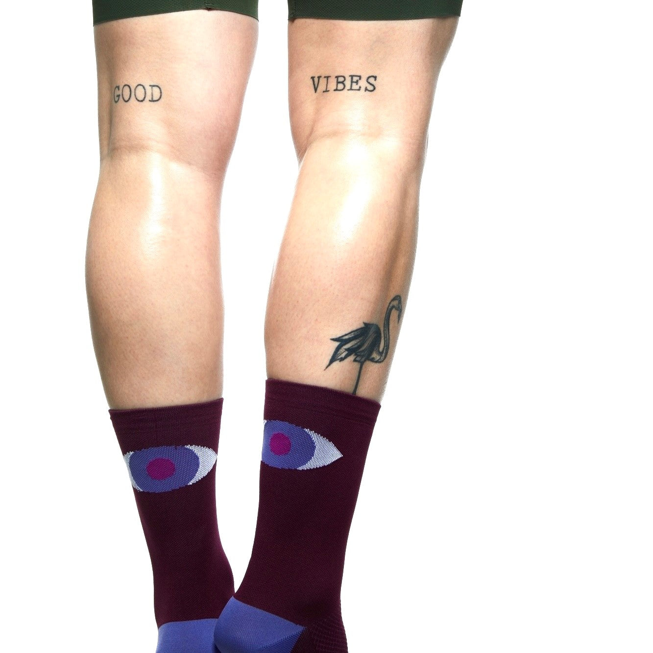 IRIS All Eyes On Your Cycling Socks