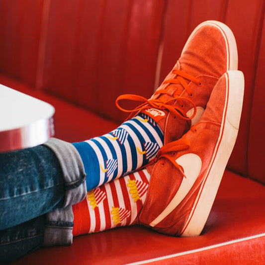 MANY MORNINGS Socks - Fries and Soda