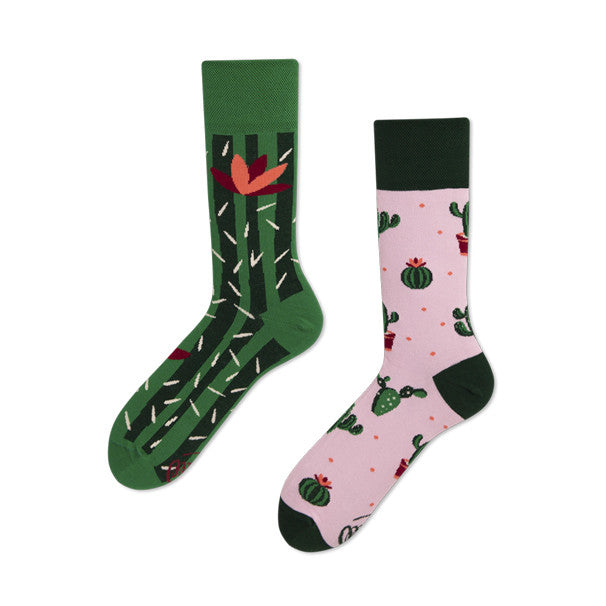 MANY MORNINGS Socks - Summer Cactus